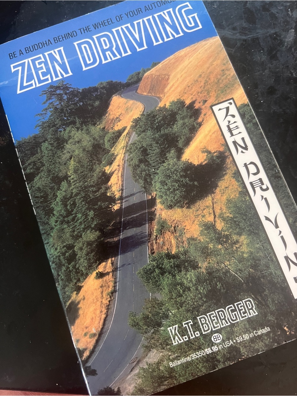 ZEN DRIVING by KT Berger Vintage Book